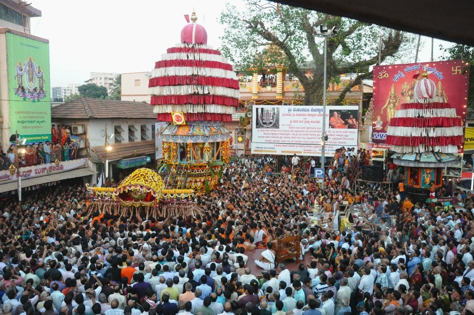 Video Live Streaming Car Festival 2012 of Sri Venkatramana Temple, Mangalore